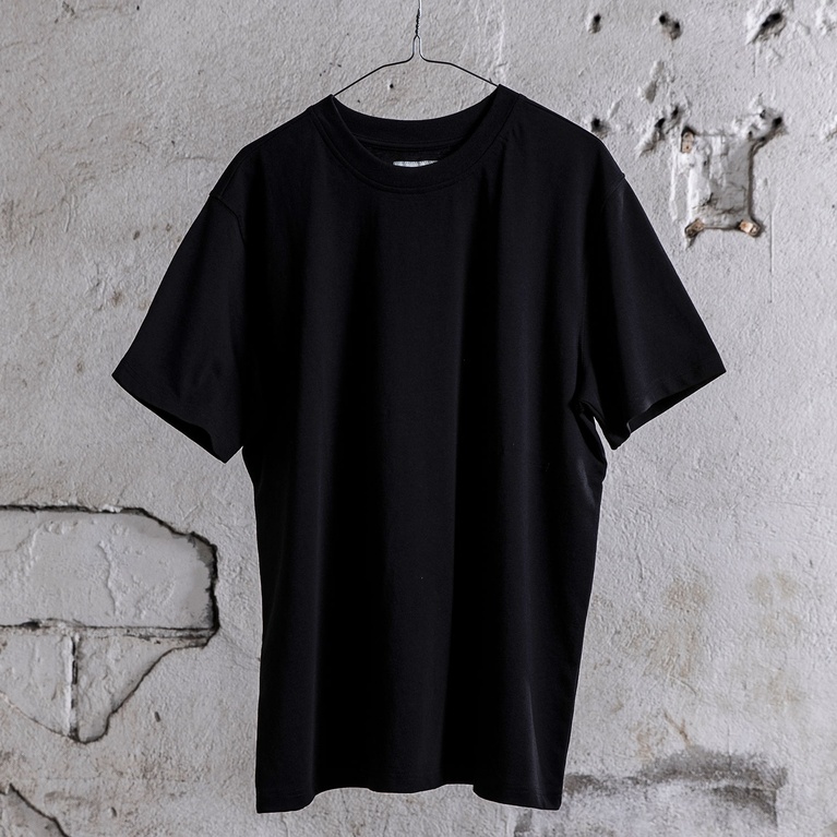 Printed Vintage Tee Black 4